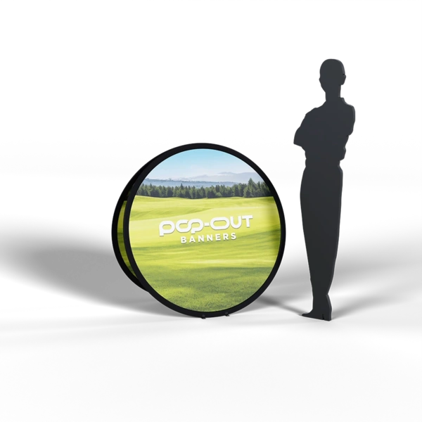 Pop-Out Banners - Circle Medium